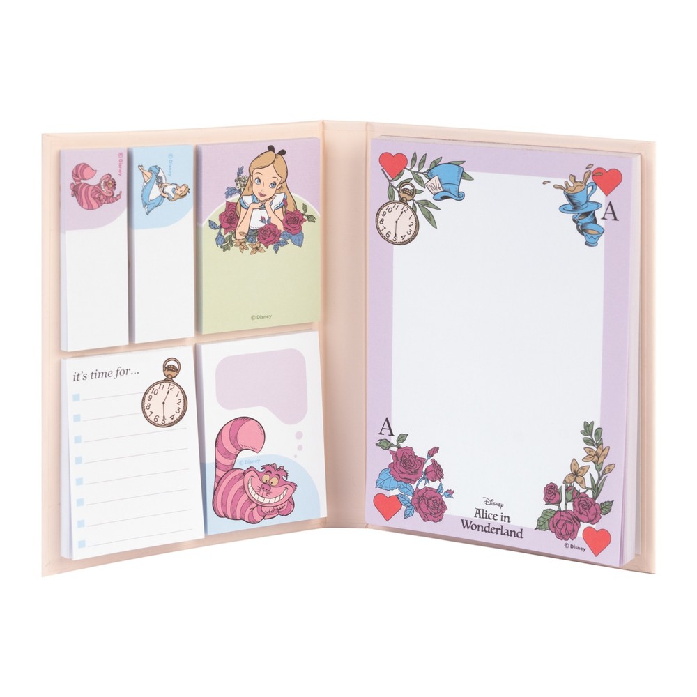 Grupo Erik Disney Alice In Wonderland Notes autocollantes - Multicolore